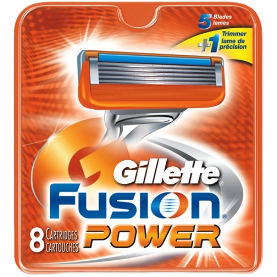 Кассеты для бритья сменные Fusion Power  купить в VISAGEHALL