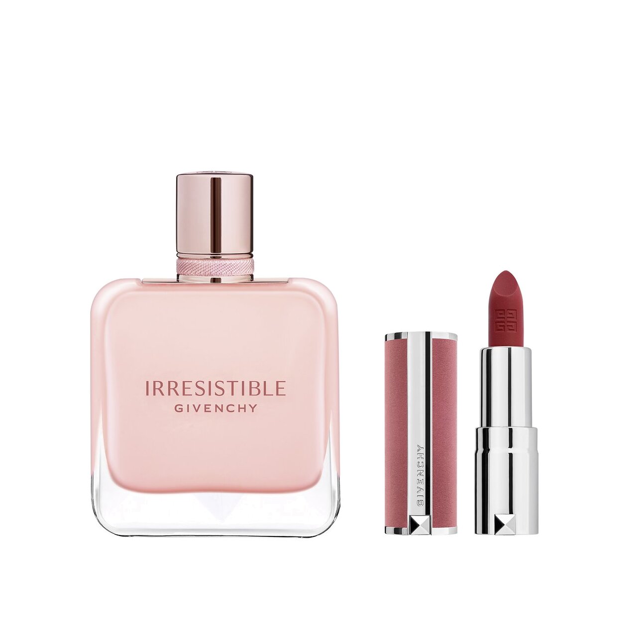 Набор подарочный Irresistible Rose Velvet + Le Rouge Sheer Velvet купить в VISAGEHALL