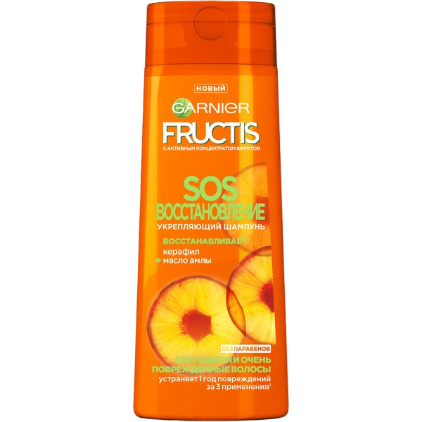 Шампунь для волос SOS-восстановление Fructis купить в VISAGEHALL