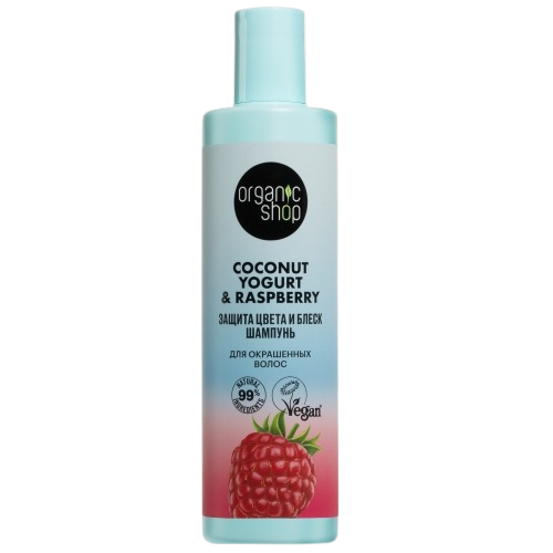 Шампунь для окрашенных волос Защита цвета и блеск Coconut yogurt купить в VISAGEHALL