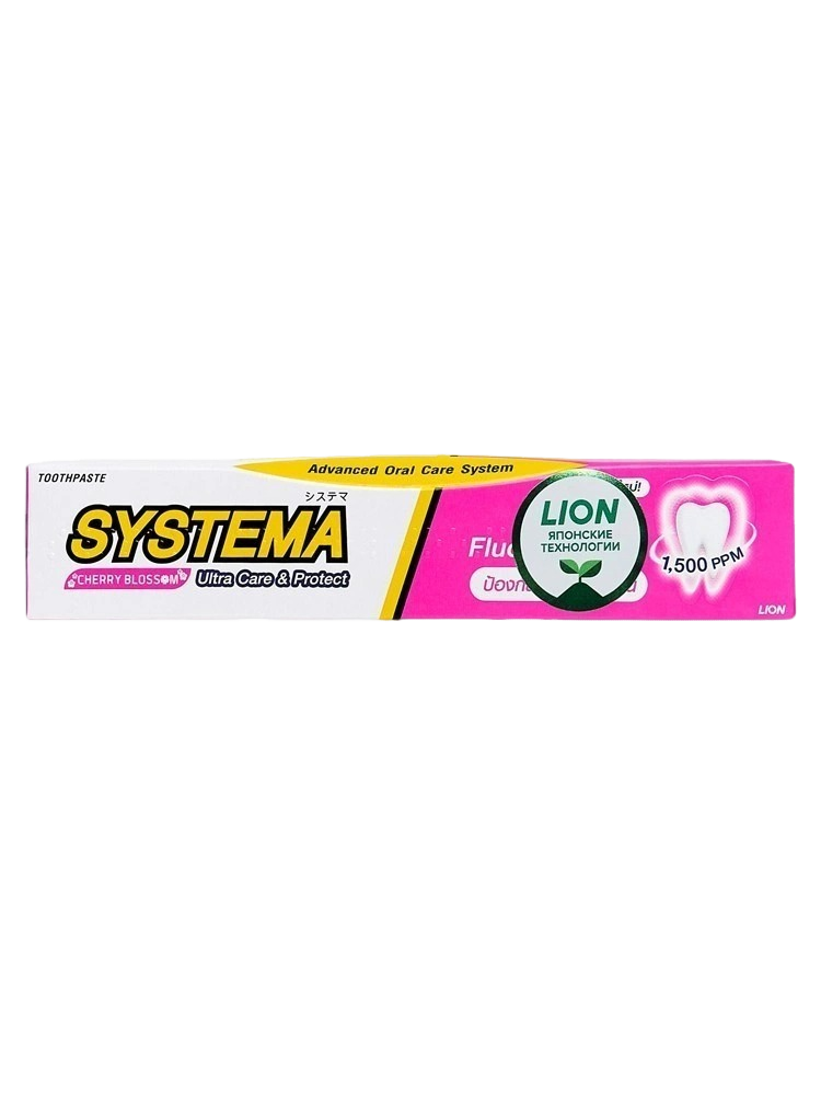 Паста зубная с ароматом японской сакуры Thailand Systema купить в VISAGEHALL