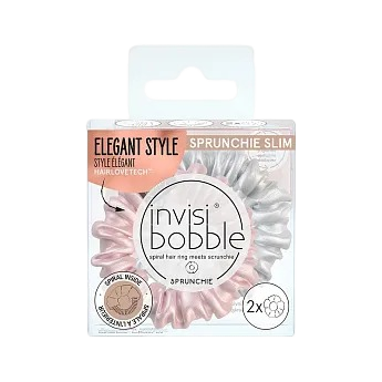Резинка-браслет для волос Sprunchie Slim Bella Chrome купить в VISAGEHALL