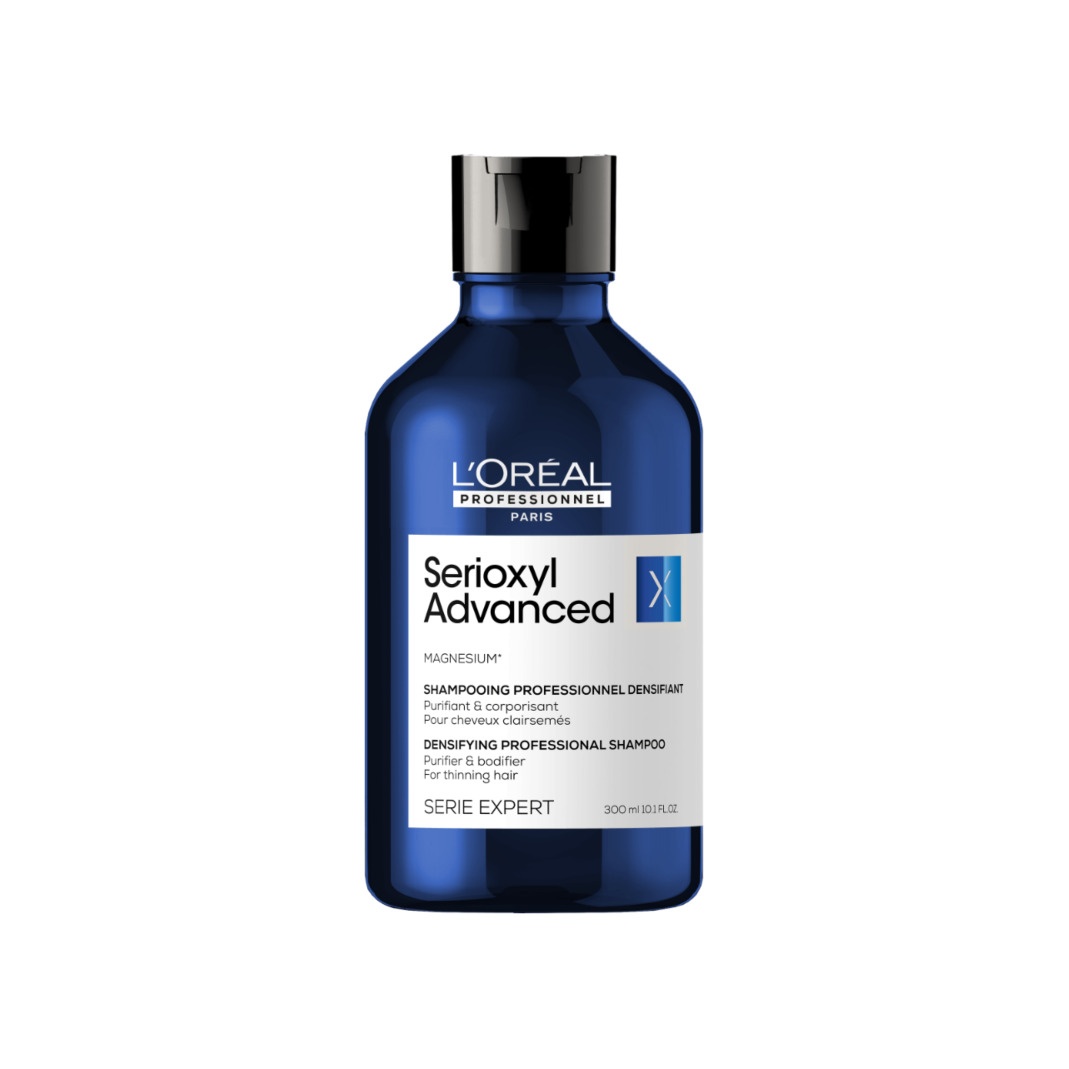 Шампунь для очищения и уплотнения волос Serioxyl Advanced купить в VISAGEHALL