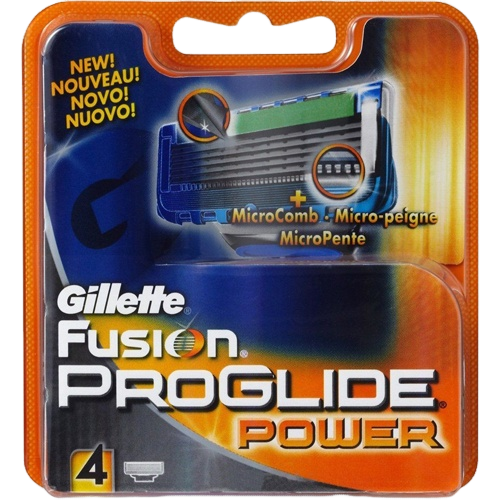 Кассеты сменные для бритья Fusion ProGlide Power  купить в VISAGEHALL