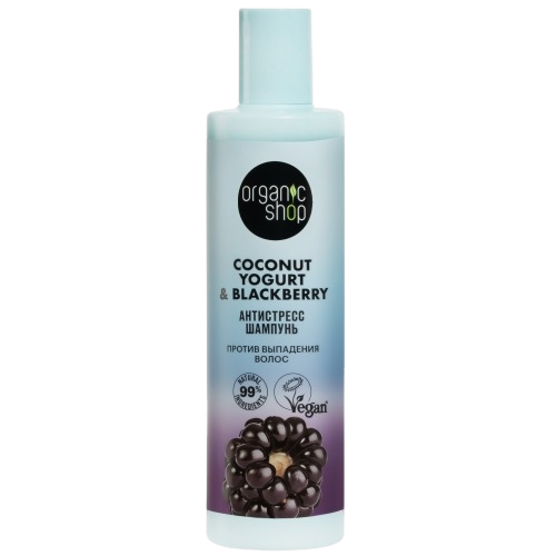 Шампунь против выпадения волос Антистресс Coconut yogurt