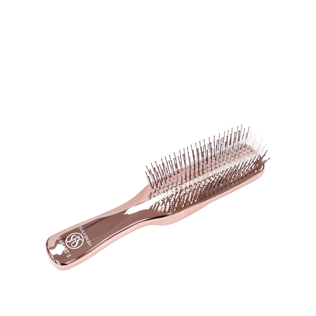 Щетка для волос массажная Scalp Brush Long Розовое Золото купить в VISAGEHALL