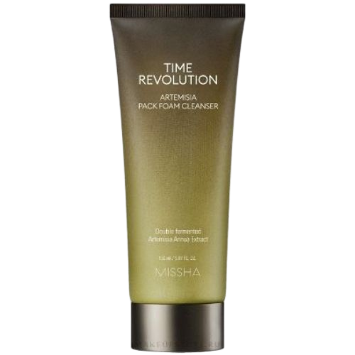 Пенка-маска для лица очищающая Time Revolution Artemisia Pack Foam Cleanser купить в VISAGEHALL