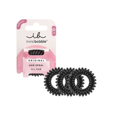 Резинка-браслет для волос Original True Black (в картоне)