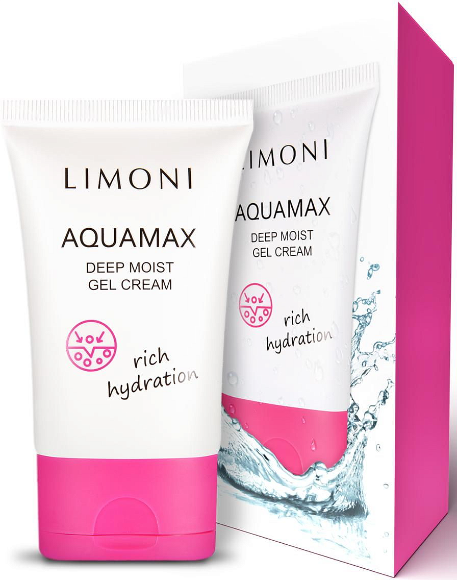Гель-крем для лица глубокоувлажняющий Aquamax Deep Moist Gel Cream