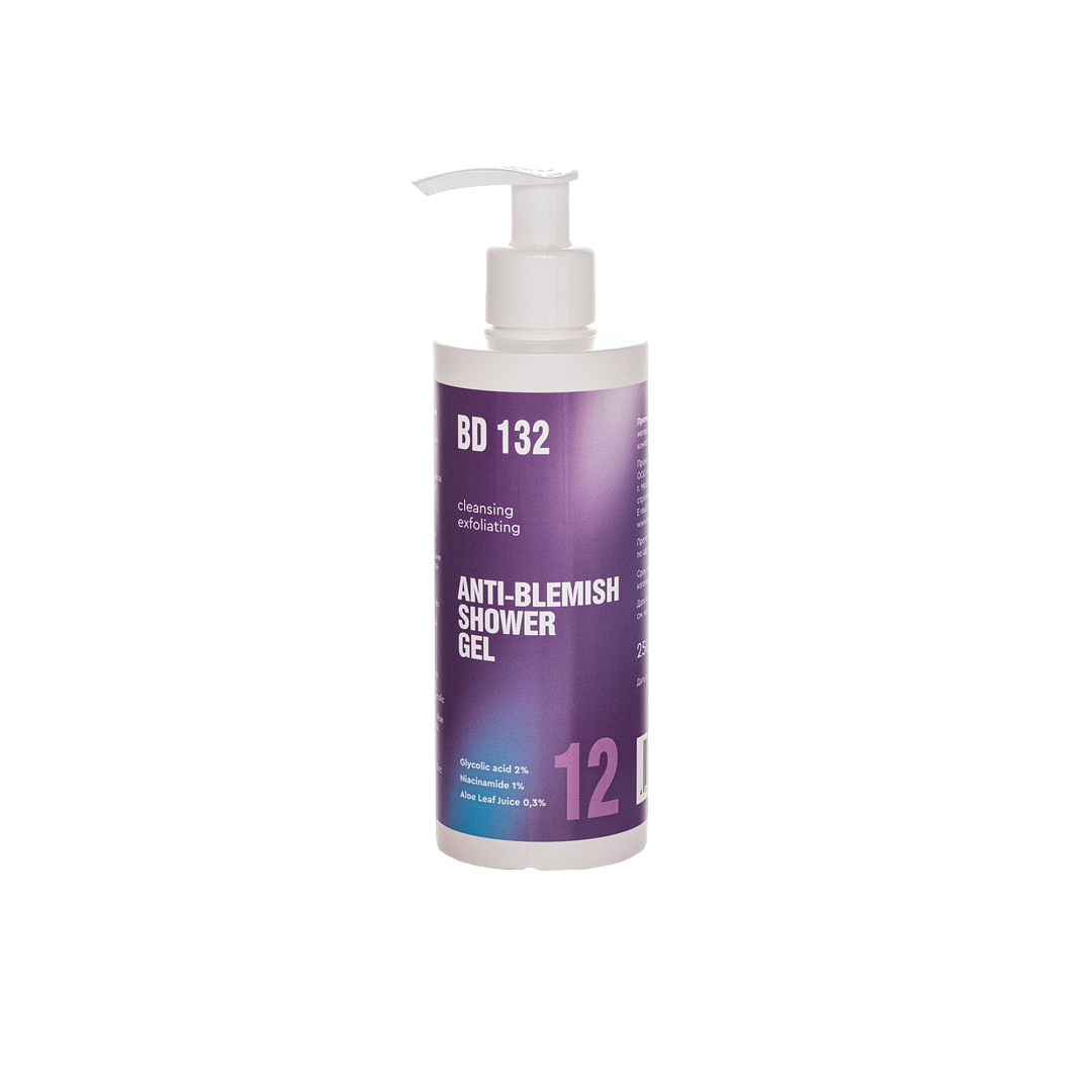 Гель для душа с кислотами Anti-Blemish Shower Gel BD 132 