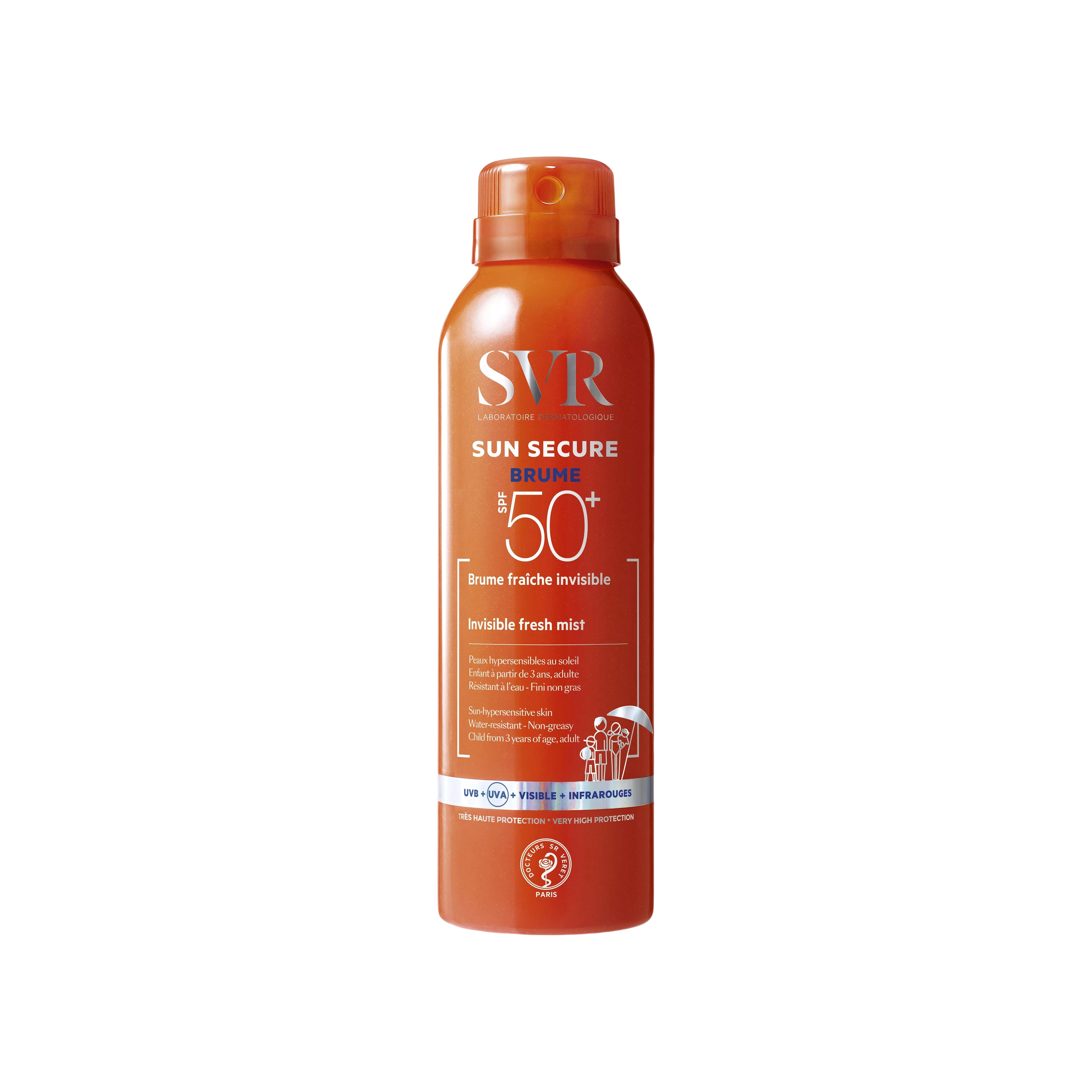 Sun security. SVR Sun secure безопасное солнце спрей-вуаль spf50+ 200мл. SVR Sun secure Blur SPF 50. СВР спрей вуаль солнцезащитный. SVR солнцезащитный спрей.