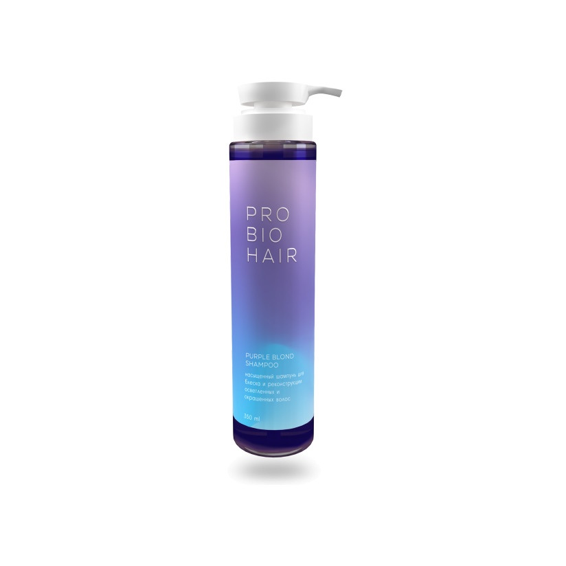 Шампунь оттеночный для осветленных волос Pro Bio Hair Purple Blond