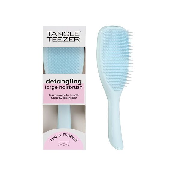 Расческа для волос The Large Ultimate Detangler Fine & Fragile Seafoam Blue купить в VISAGEHALL