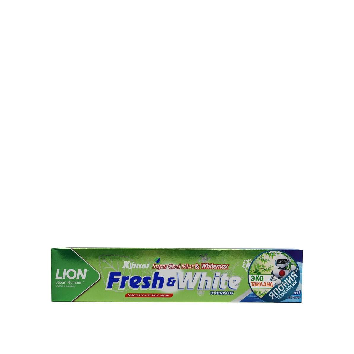 Паста зубная для защиты от кариеса прохладная мята Thailand Fresh & White 160г магазин VISAGEHALL являющийся официальным дистрибьютором в России