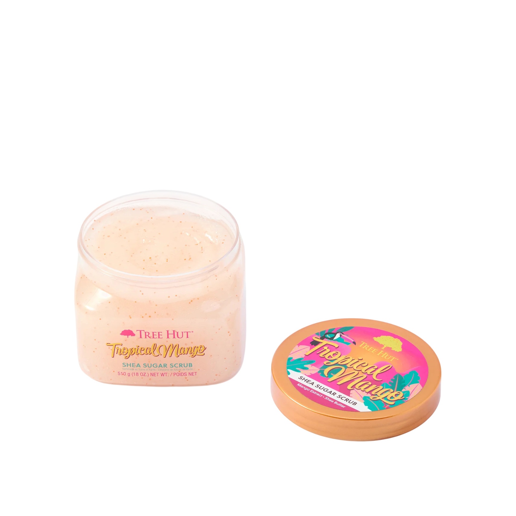 Сахарный скраб для тела с ароматом тропического манго и ванили Tropical Mango