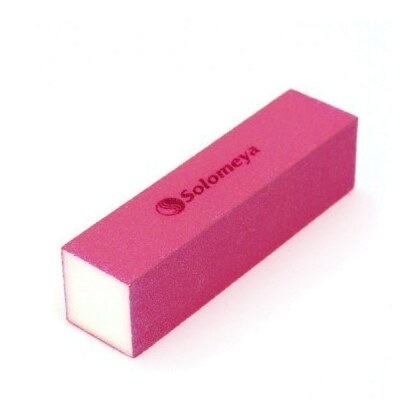 Блок-шлифовщик для ногтей розовый Pink Sanding Block VISAGEHALL