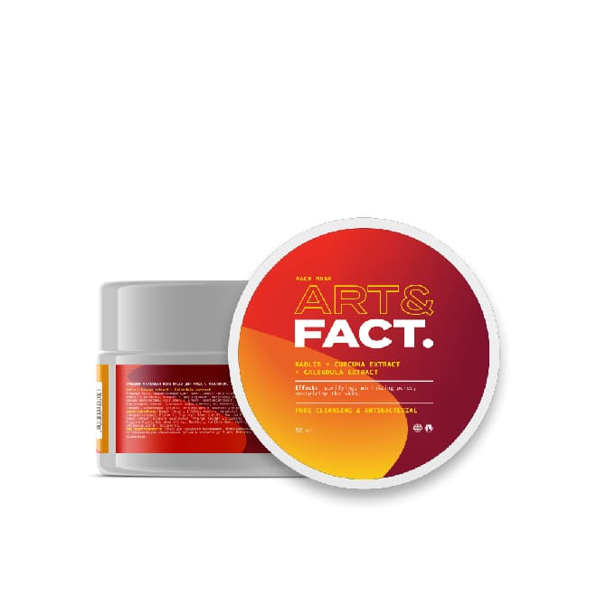 Маска сужающая поры для лица Purifying face mask kaolin + Calendula