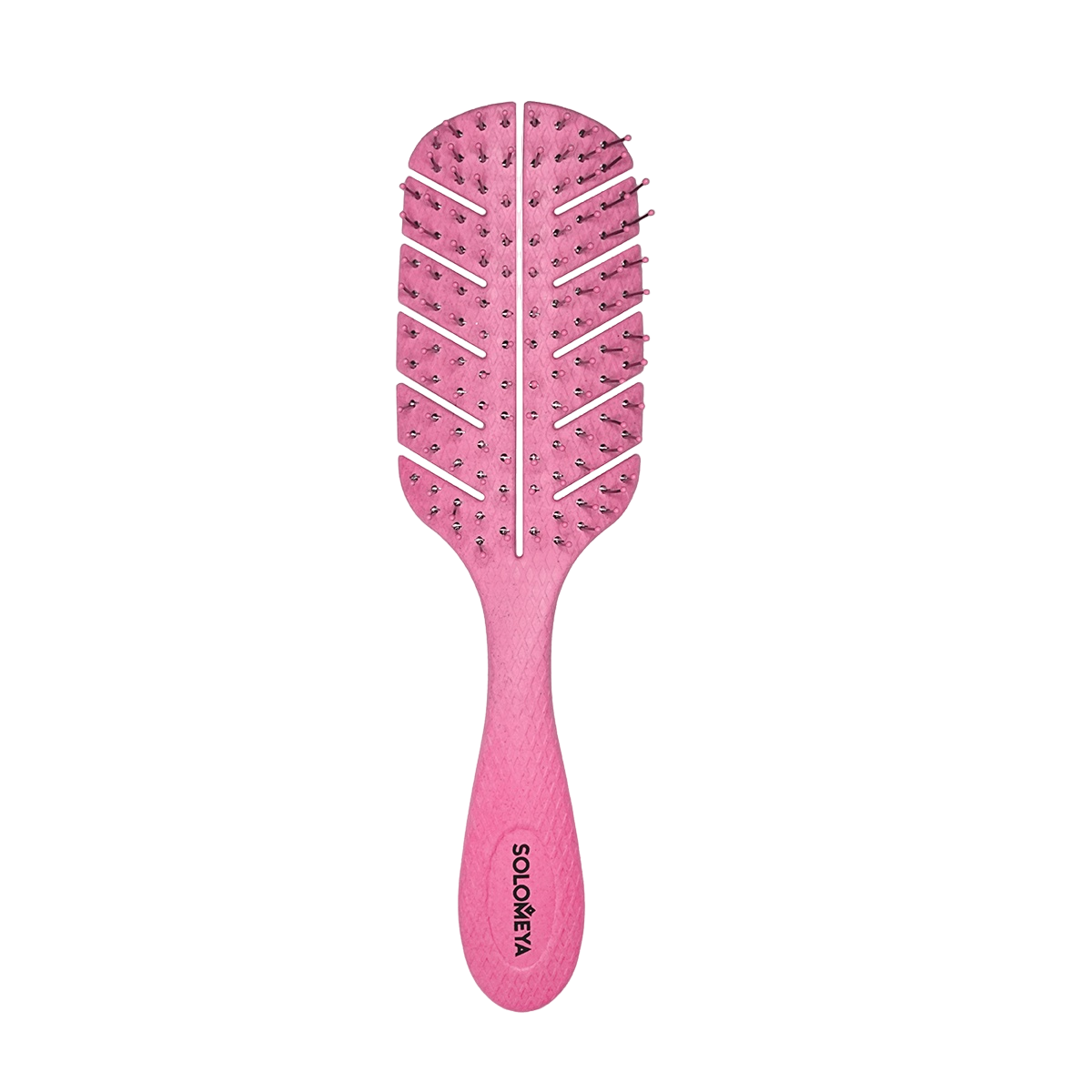 Био-расческа для волос массажная розовая mini купить в VISAGEHALL