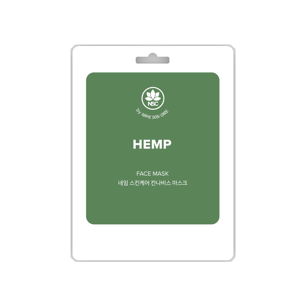 Маска тканевая для лица Hemp