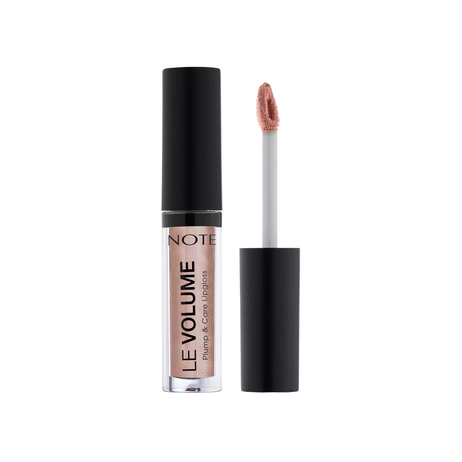 Блеск для увеличения объема губ Le Volume Plum&Care Lipgloss 