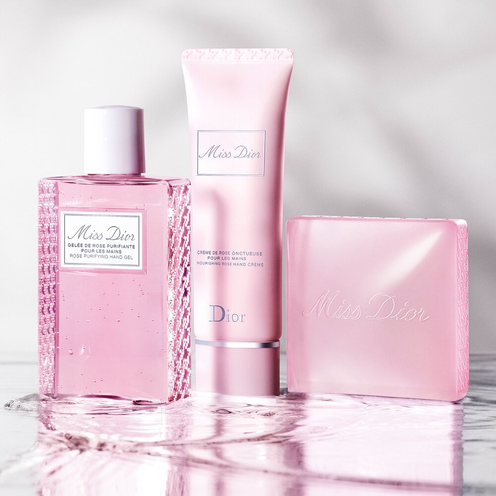 Мыло твердое для тела с цветочным ароматом Miss Dior  купить в VISAGEHALL