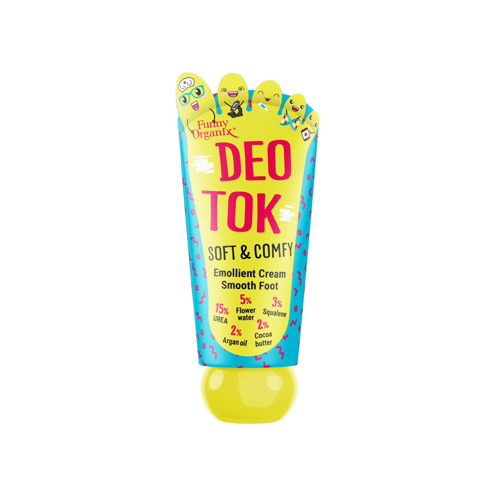Крем-уход для ног Гладкость и Комфорт Deo-Tok магазин VISAGEHALL являющийся официальным дистрибьютором в России