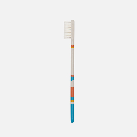 Зубная щетка с нейлоновой щетиной средней жесткости (голубой) купить в VISAGEHALL