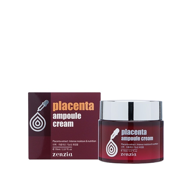 Крем для лица плацентарный Placenta Ampoule Cream