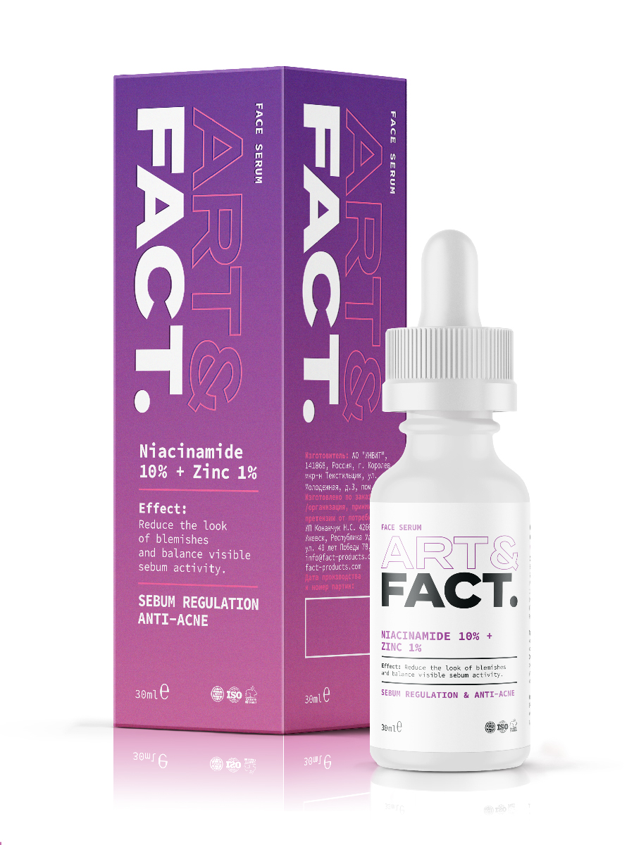 Сыворотка для лица Niacinamide 10% + Zinc 1% магазин VISAGEHALL являющийся официальным дистрибьютором в России
