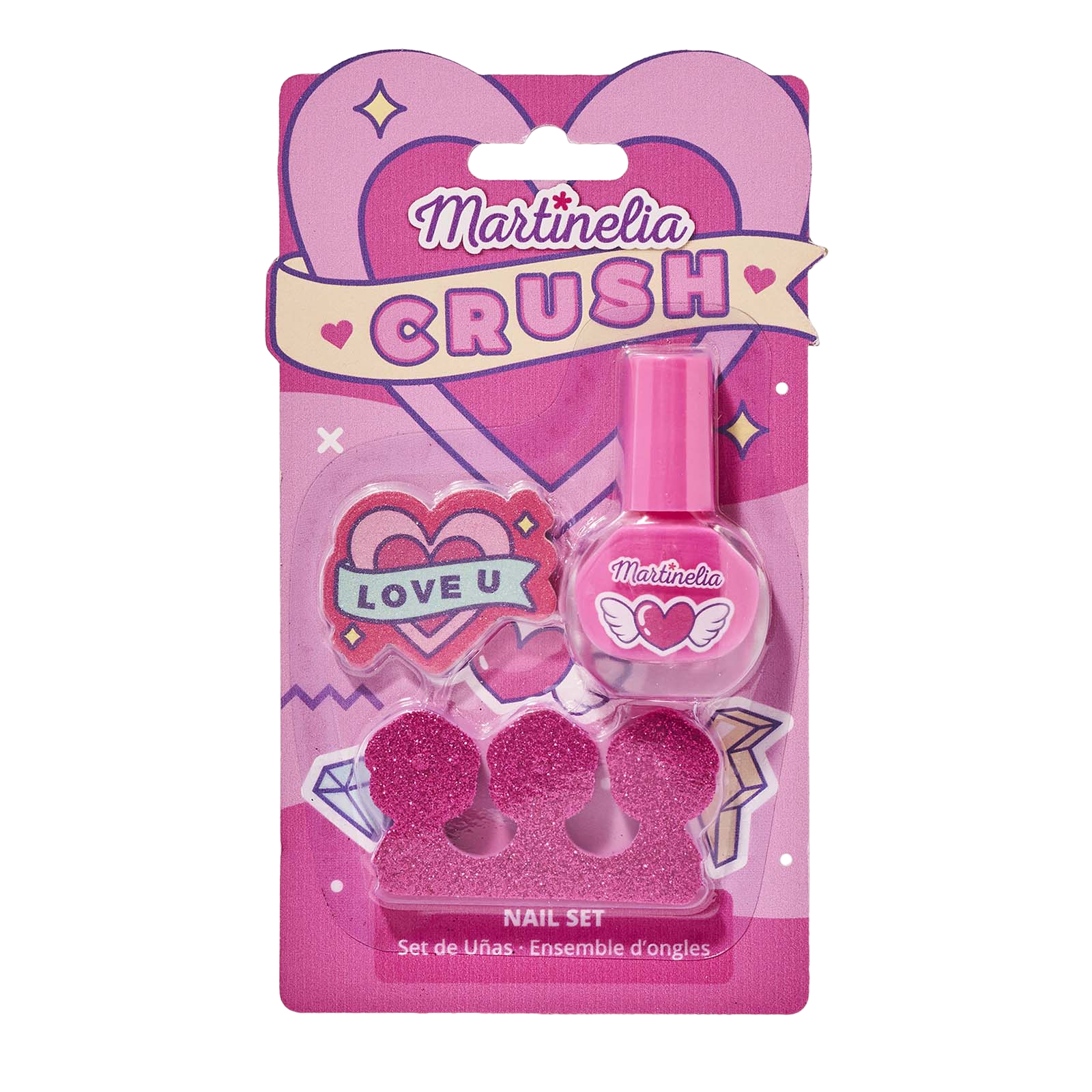 Набор-мини для девочек для ногтей Crush Розовый купить в VISAGEHALL