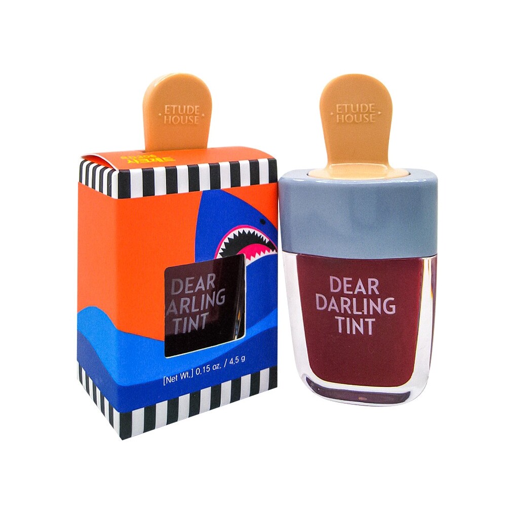 Тинт для губ увлажняющий гелевый Dear Darling Water Gel Tint Shark Red магазин VISAGEHALL являющийся официальным дистрибьютором в России