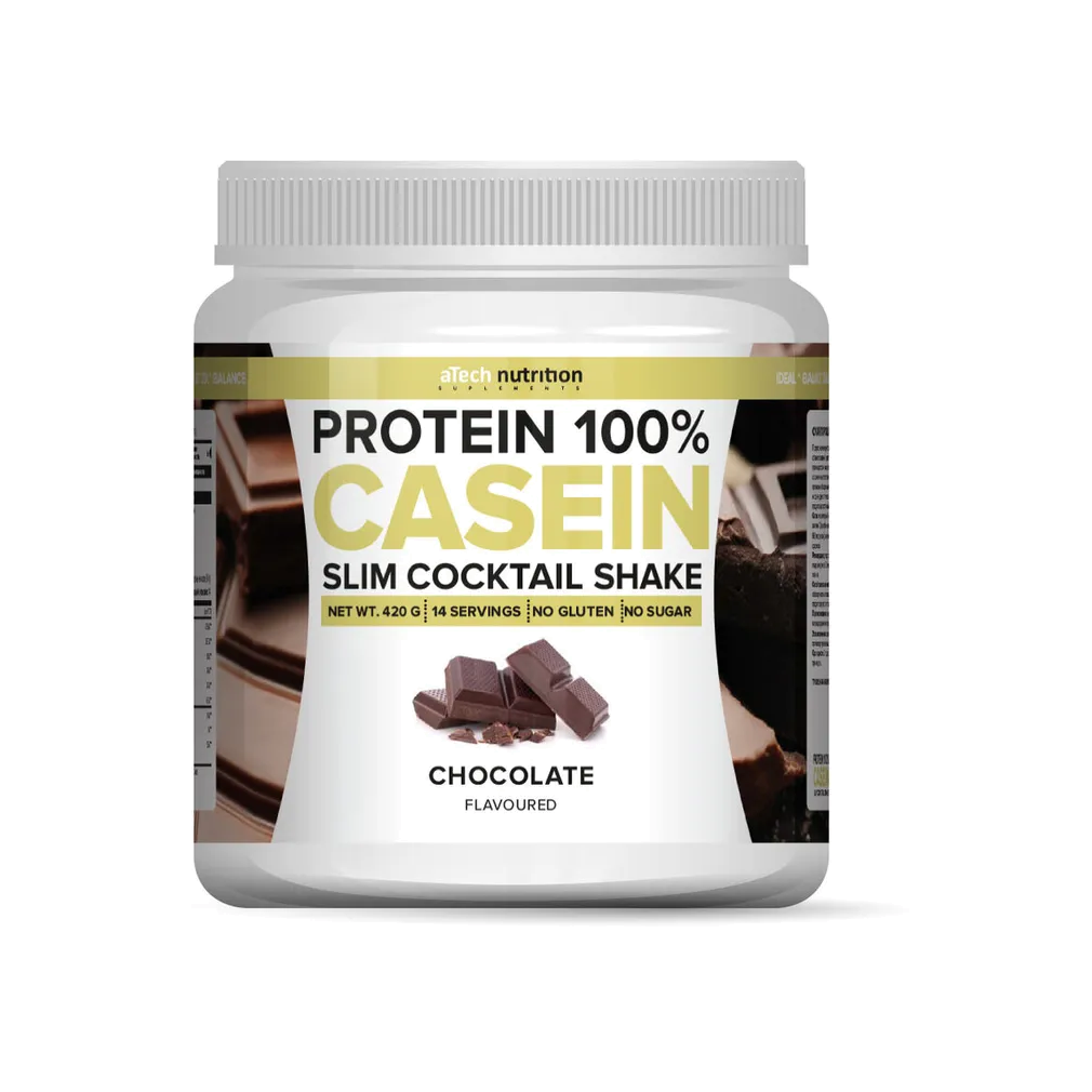 Коктейль белково-витаминный со вкусом шоколада Casein Protein магазин VISAGEHALL являющийся официальным дистрибьютором в России