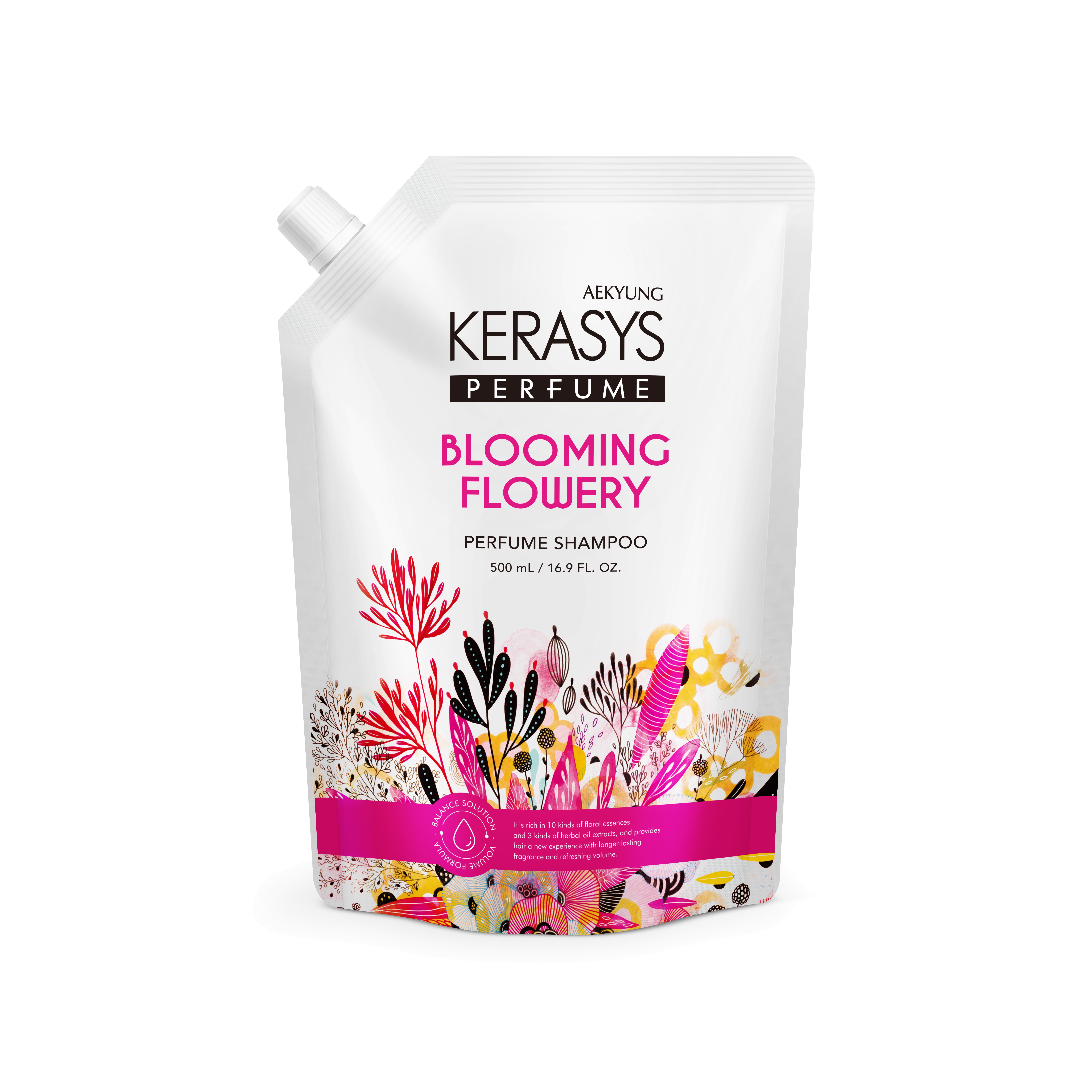 Шампунь для волос парфюмированный Blooming Flowery (запасной блок) купить в VISAGEHALL