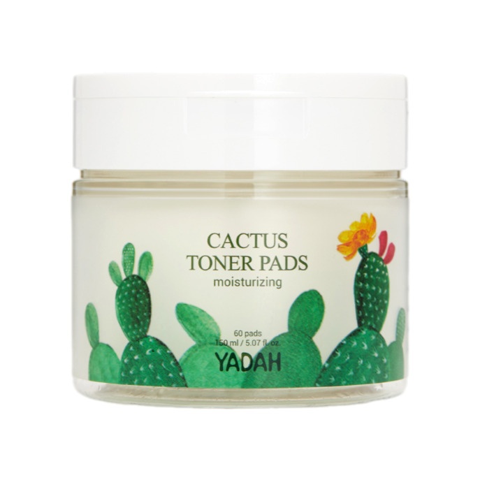 Диски для лица увлажняющие Cactus Toner Pads купить в VISAGEHALL