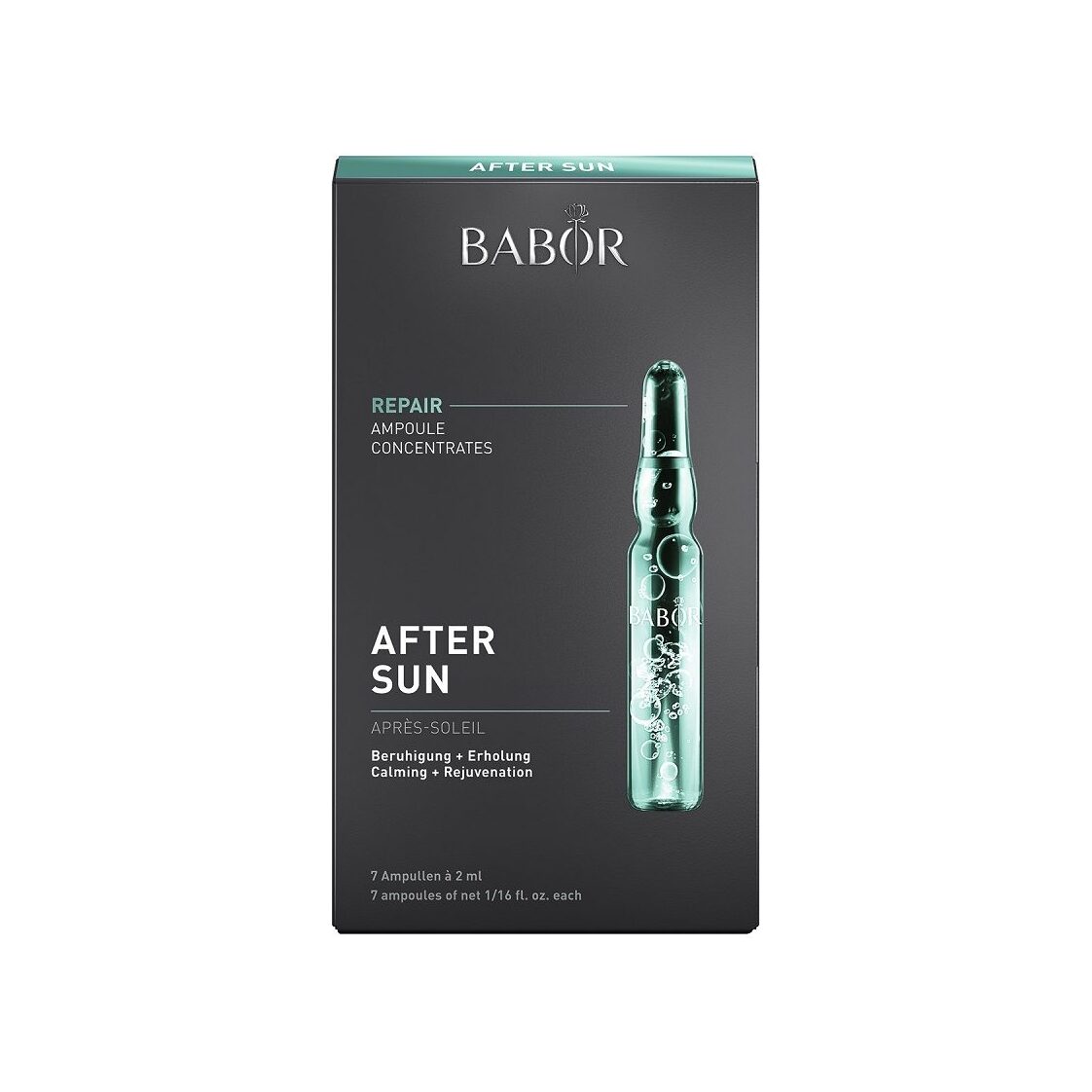 Ампулы после загара After Sun Fluid магазин VISAGEHALL являющийся официальным дистрибьютором в России