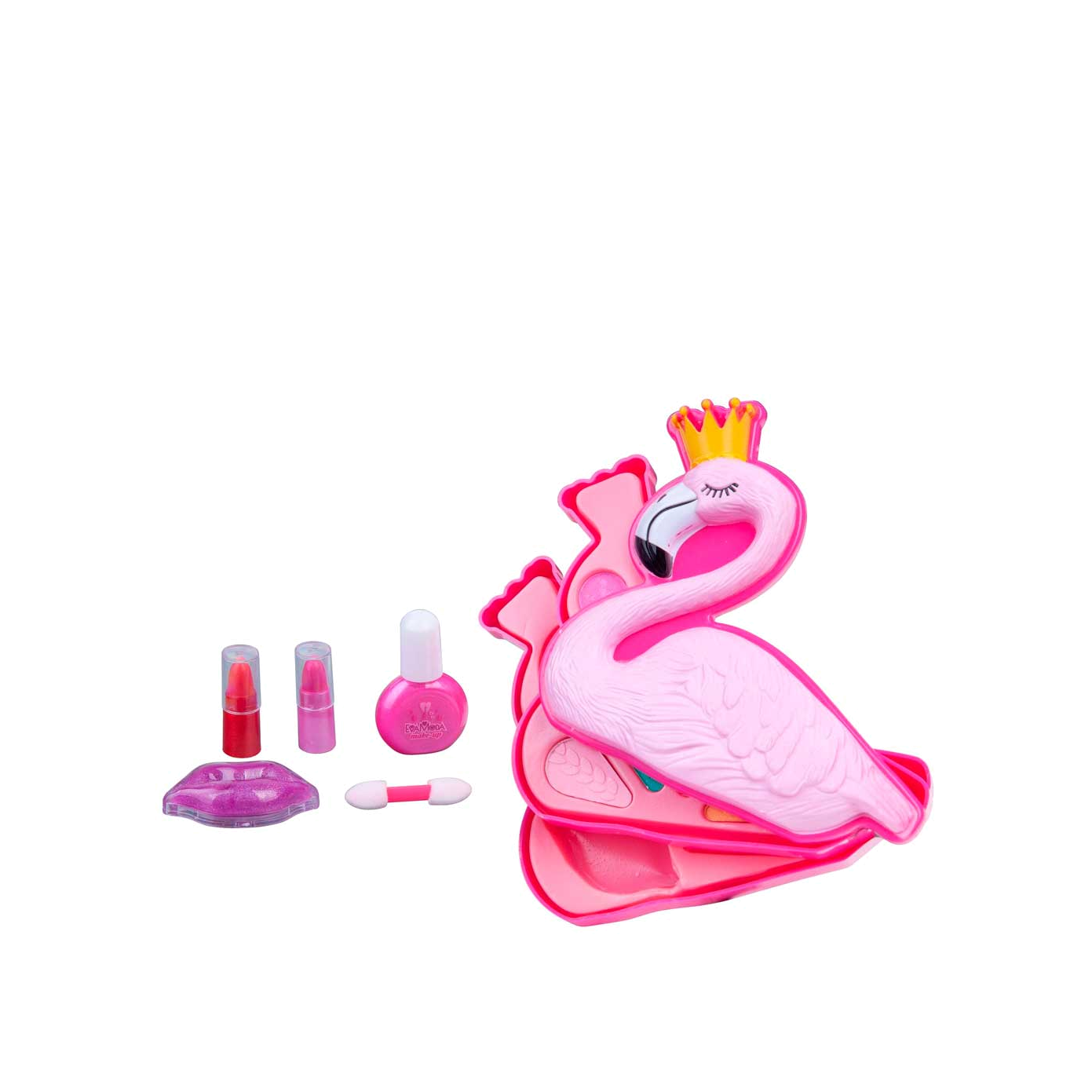 Набор детской декоративной косметики косметичка фламинго Eva Moda VISAGEHALL