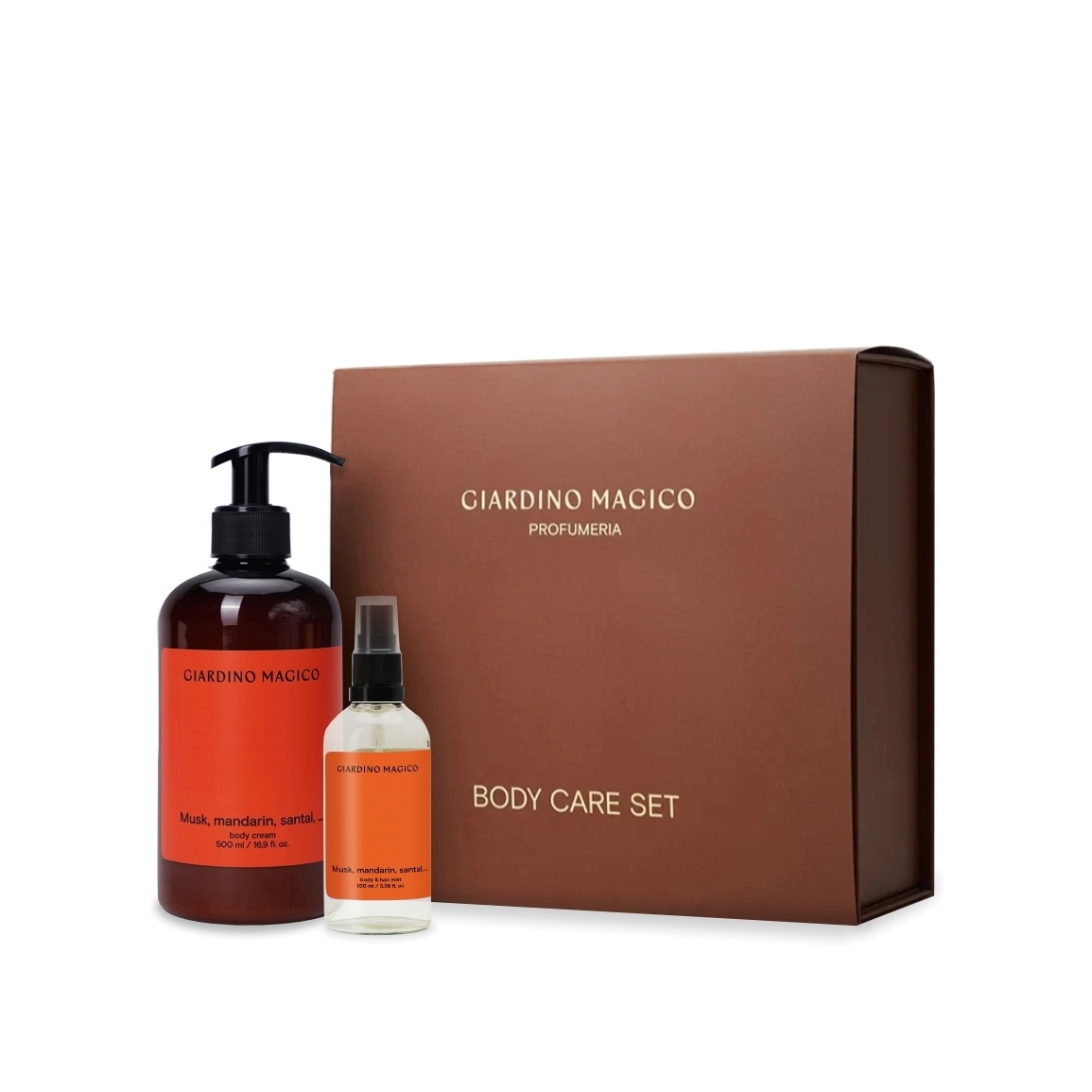 Набор Body Care Set Musk, Mandarin, Santal купить в VISAGEHALL