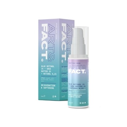 Ночной омолаживающий крем для лица Blue Retinol 3%+Shea Butt 2%