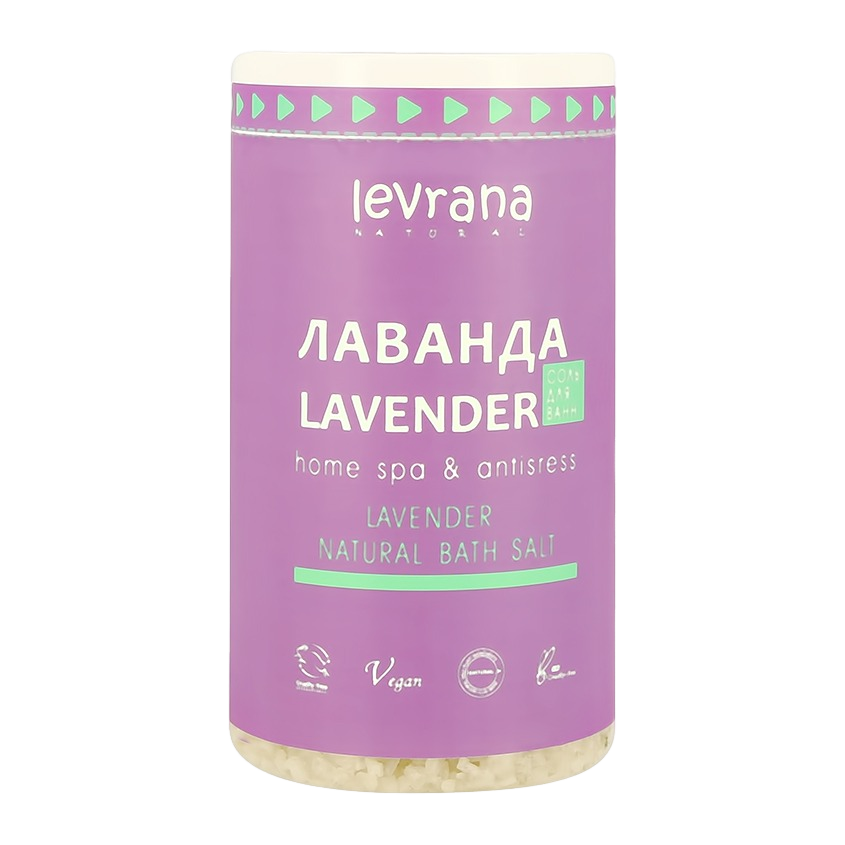 Соль для ванн с цветками и маслом лаванды  купить в VISAGEHALL