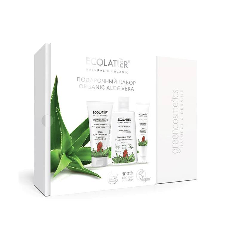 Набор подарочный Organic Aloe Vera магазин VISAGEHALL являющийся официальным дистрибьютором в России