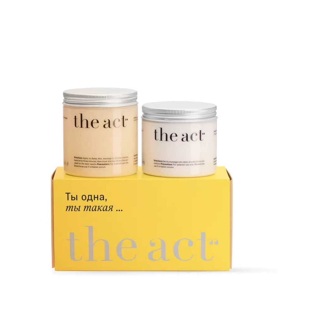 Набор для восстановления и питания кожи тела Манго (скраб+баттер)