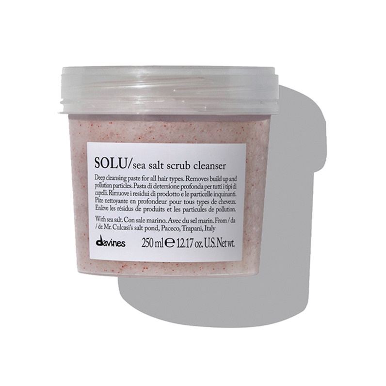 Скраб для кожи головы с морской солью Solu 250мл купить в VISAGEHALL
