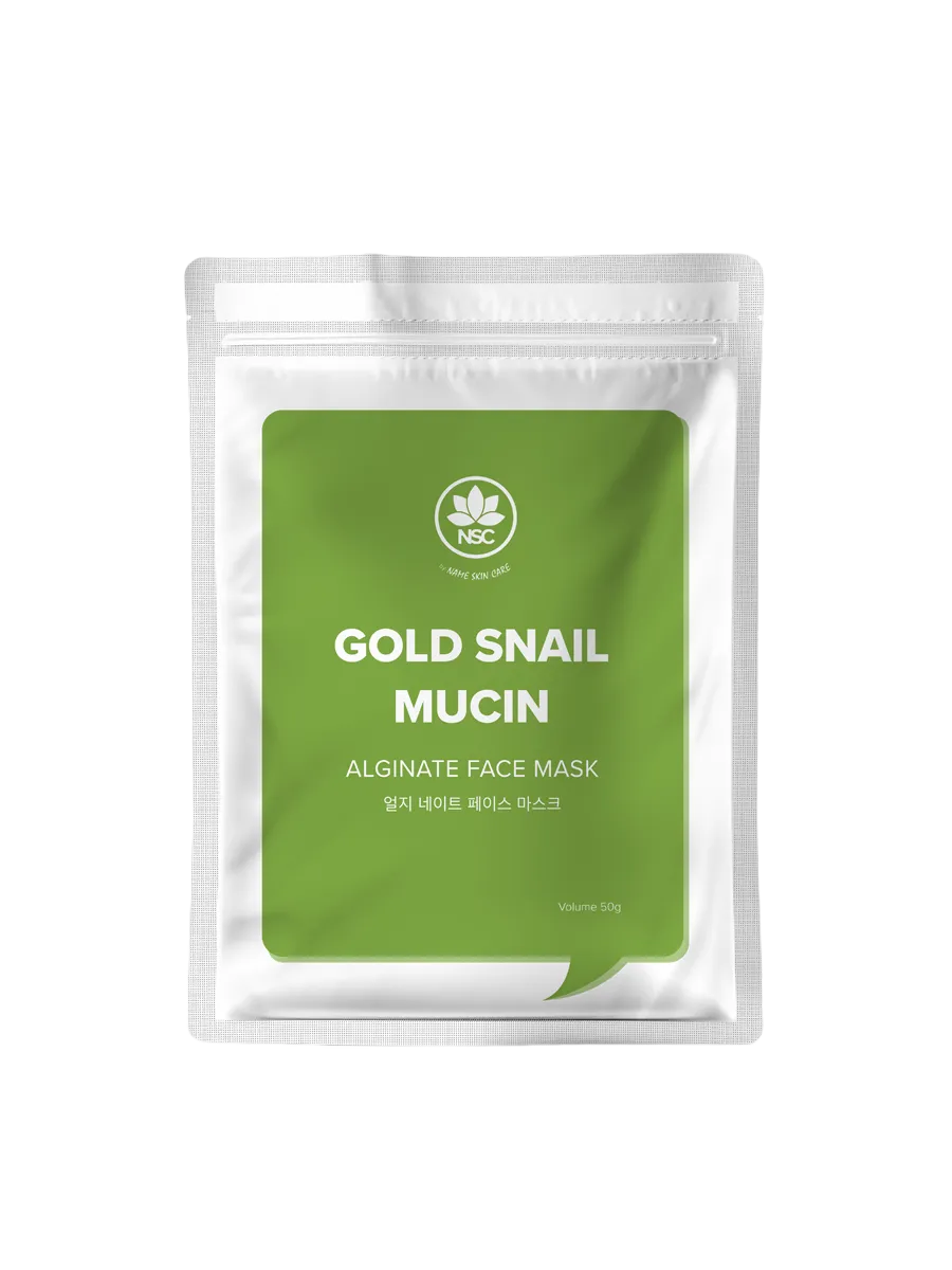 Маска альгинатная для лица Gold Snail mucin купить в VISAGEHALL