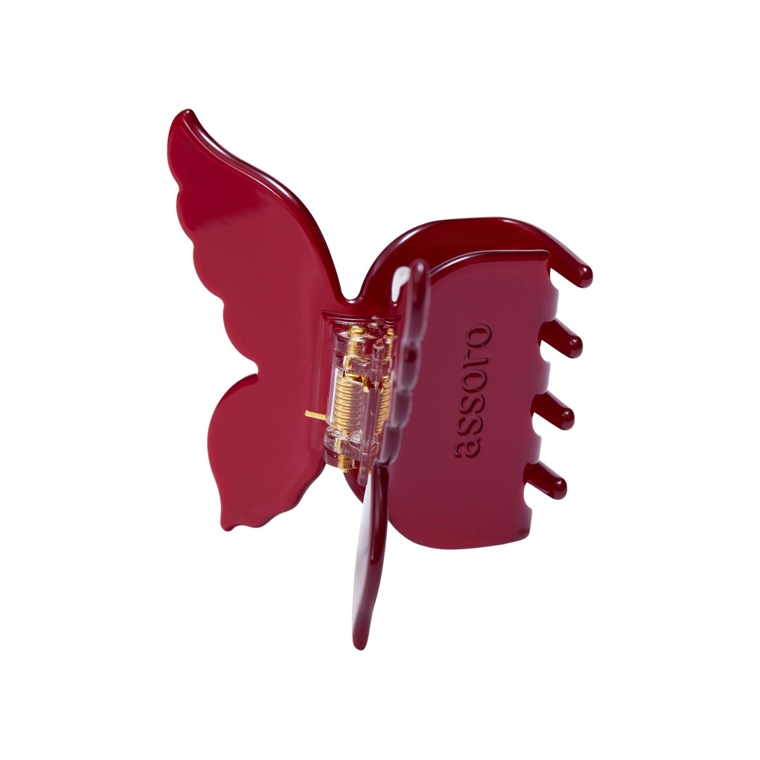 Краб для волос Рубиновая бабочка купить в VISAGEHALL