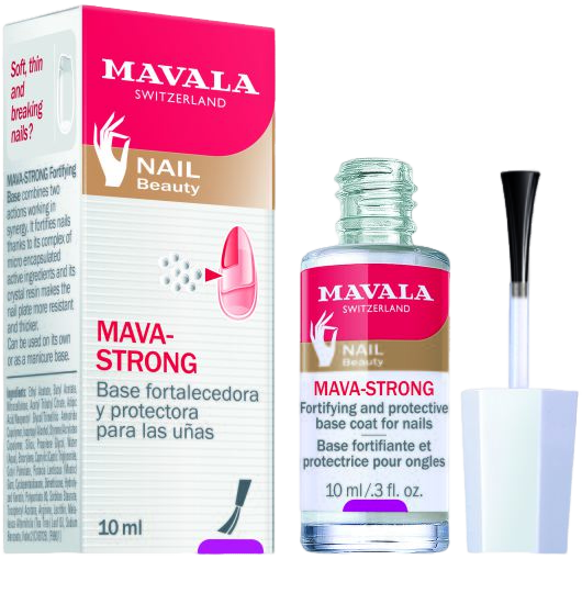 Основа укрепляющая и защитная для ногтей Mava-strong купить в VISAGEHALL
