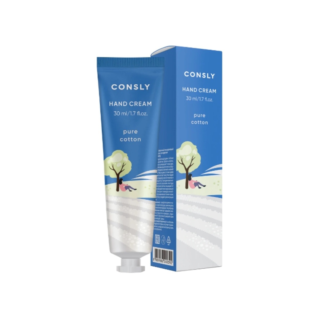 Крем для рук парфюмированный гиалуроновый с экстрактом хлопка Pure Cotton Hand Cream купить в VISAGEHALL