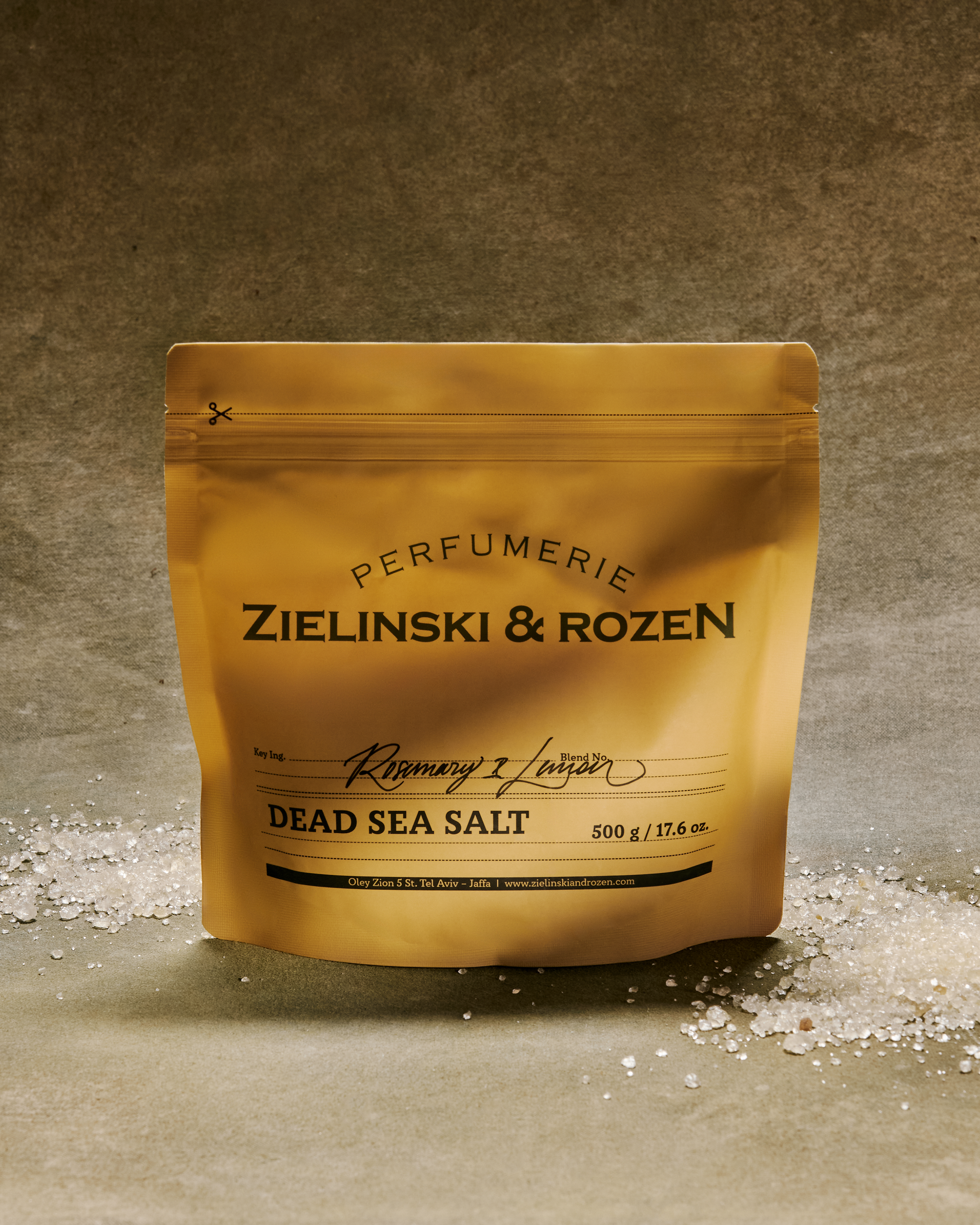 Соль Мертвого моря Розмарин, Лимон  купить в VISAGEHALL