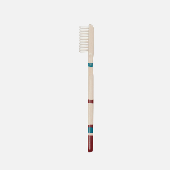 Зубная щетка с нейлоновой щетиной средней жесткости (красный)  VISAGEHALL