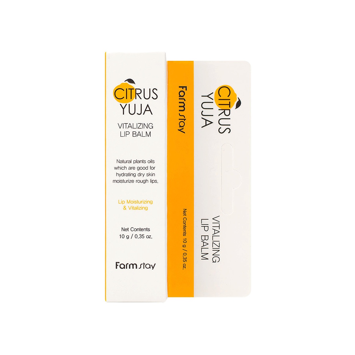 Бальзам для губ с витаминами Citrus Yuja Vitalizing Lip Balm купить в VISAGEHALL