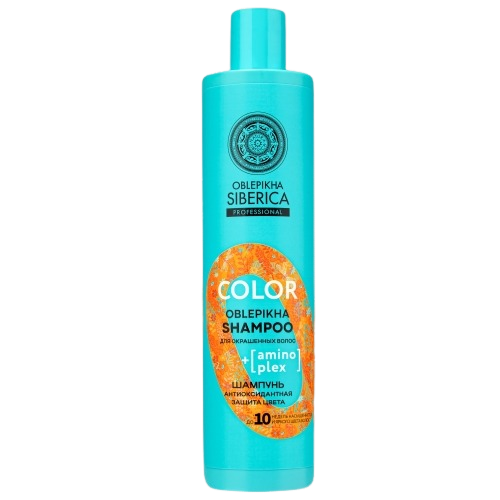 Шампунь для окрашенных волос Антиоксидантная защита цвета Oblepikha Professional 